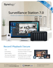 Synology release Surveillance Station 7.0