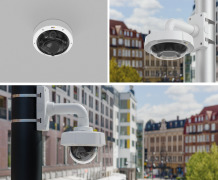 New Axis multisensor panoramic cameras provide large area overviews in great detail