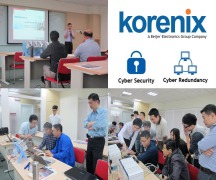Korenix Taiwan Seminar showing the True Stableness and Secure Connections