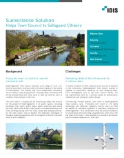 Surveillance Solution Helps Town Council to Safeguard Citizens