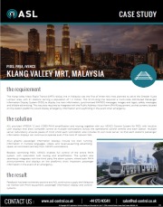 ASL Case Study - Klang Valley MRT, Malaysia