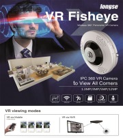 Longse 360° Full View VR Fisheye IP Camera & NVR