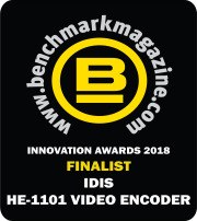 IDIS HE-1101 VIDEO ENCODER IS FINALIST IN BENCHMARK INNOVATION AWARDS