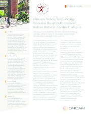 Oncam Video Technology Secures Busy Delhi-based Indian Habitat Centre Campus
