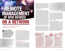 Remote Management of RFID devices on a network