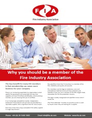 Why you should be a member of the Fire Industry Association