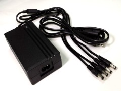 4--Channel Power Adapter with DC connector