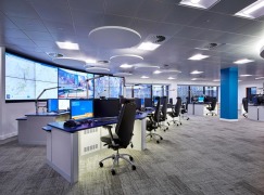 Control room consoles installed en-mass for Bristol City Council