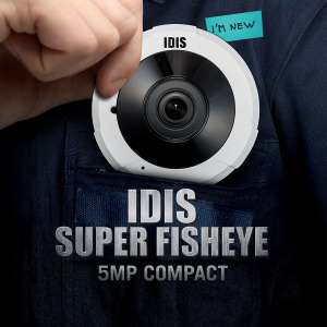 IDIS INTRODUCES NEW SUPER FISHEYE 5MP IR COMPACT