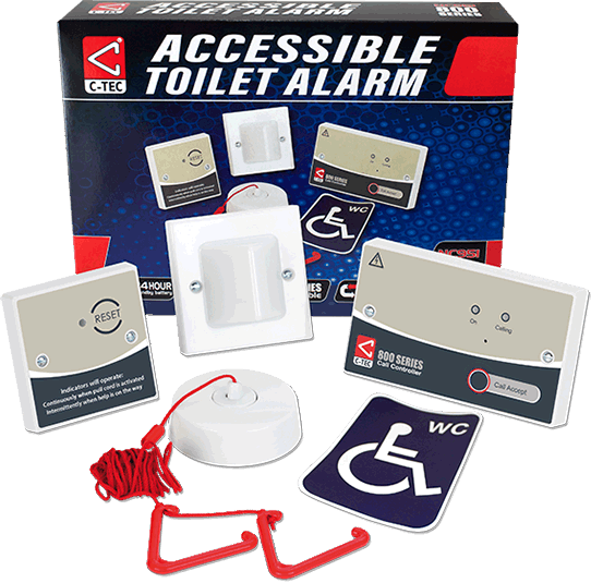 NC951 C-Tec Accessible Disabled Persons Toilet Alarm Kit 
