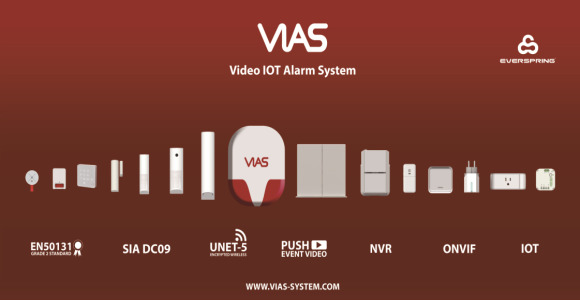VIAS Professional Video IOT Alarm system