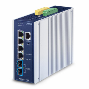 IGS-6325-4T2X -- Industrial Layer 3 4-Port 2.5GBASE-T + 2-Port 10GBASE-X SFP+ Managed Ethernet Switch