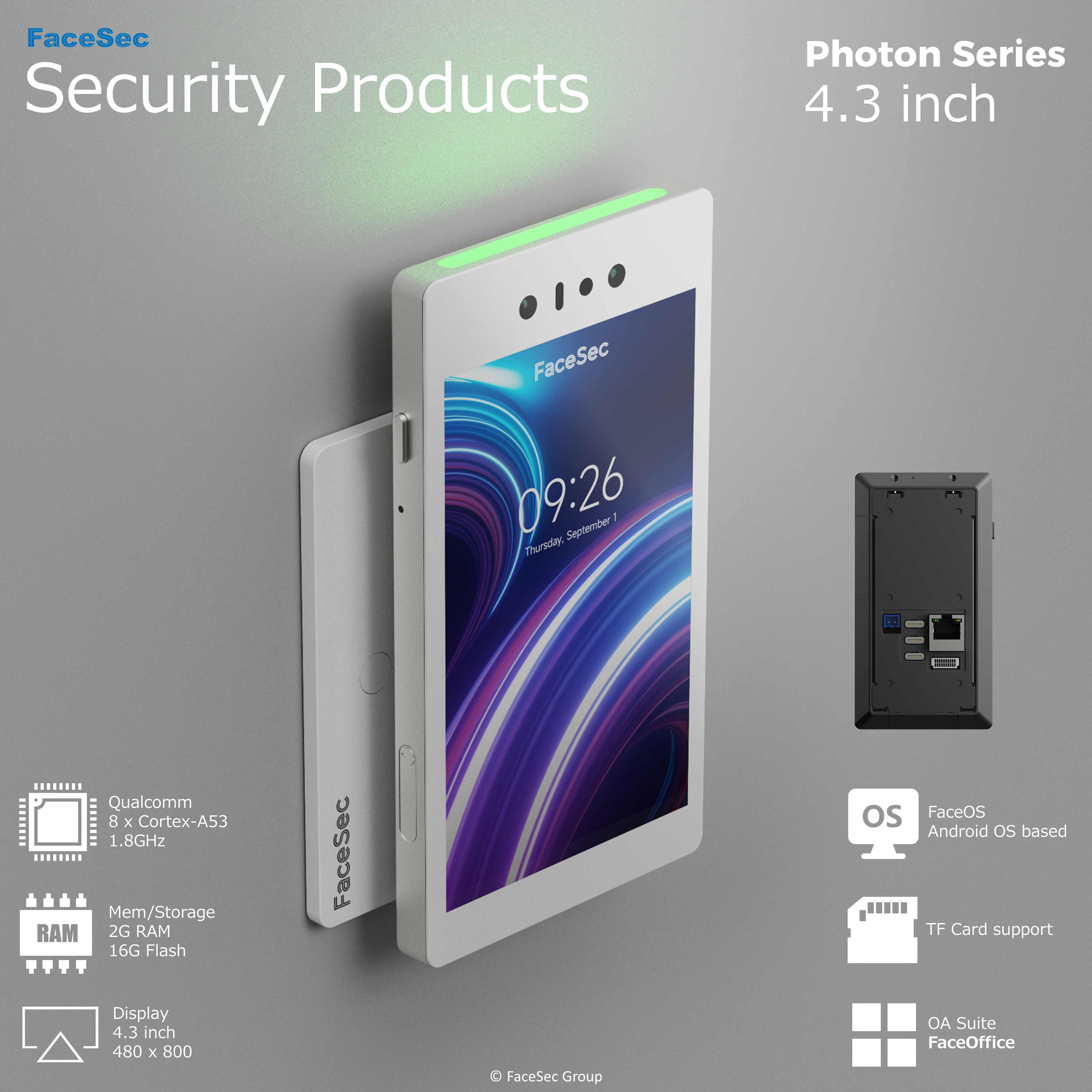 Photon Series 4.3inch(Security Products)