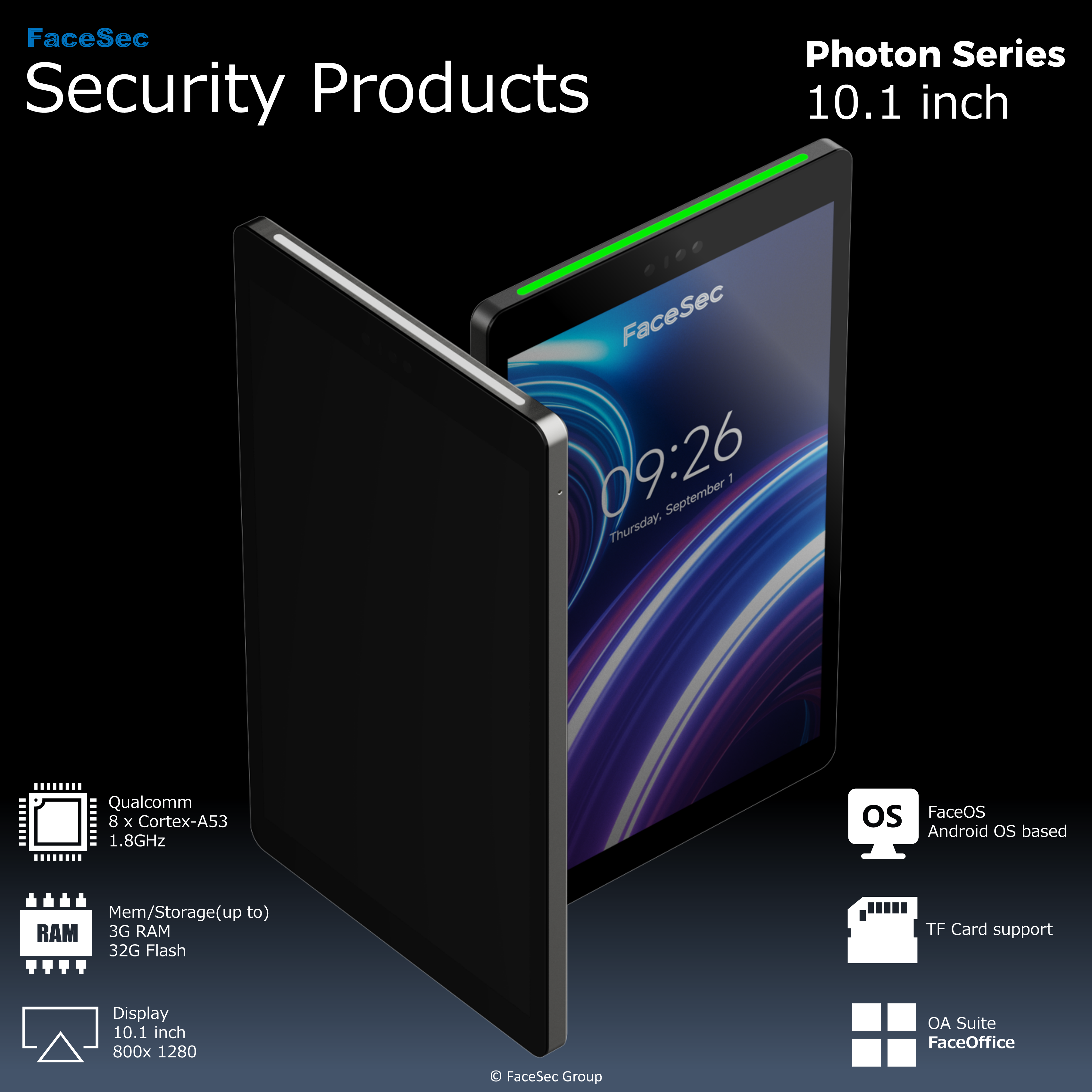 Photon series 10.1 inch(Security Products)