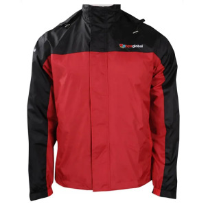 iGift  Warm Outdoor Screen Printing Logo Jackets Plain Nylon Pullover Men Custom Red Black Jacket Windbreaker