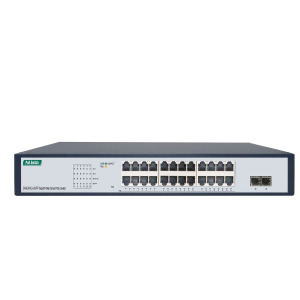 24GE (PSE)+2G SFP uplink port  Easy Web Smart PoE Switch