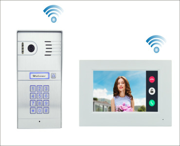 IP villa video door phone system, control by smart phone