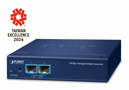 TX-915A -- 2-Port 10G/1GBASE-X SFP+ Managed Media Converter