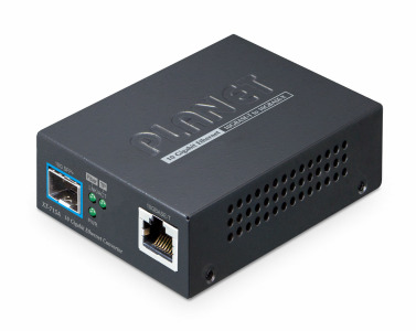 XT-715A -- 10GBASE-T to 10GBASE-X SFP+ Media Converter