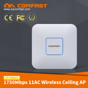 COMFAST CF-E380AC Hot sales High Power High Density High Concurrency Access Point 1750Mbps 2.4&5.8GHz Dual Band Wireless Ceiling AP