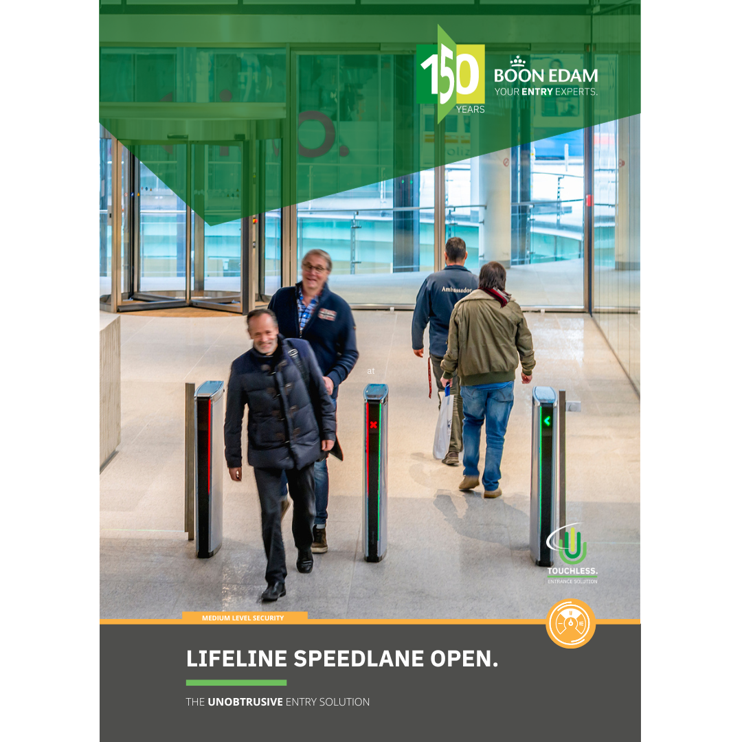 Lifeline Speedlane Open - Brochure | Security Turnstiles