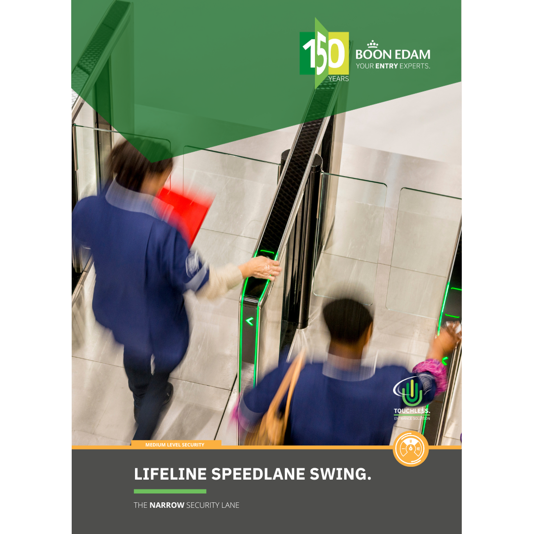 Lifeline Speedlane Swing - Brochure | Security Turnstiles