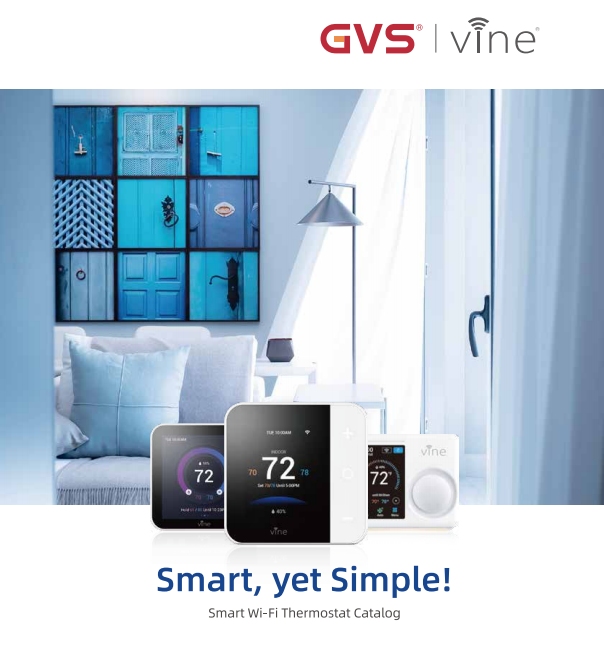 Vine Smart Wi-Fi Thermostat Catalog -v1.0