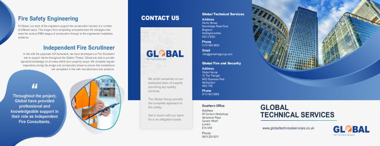 Global Technical Services Brochure